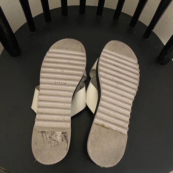 White Forever 21 Platform Sandals - Picture 6 of 6